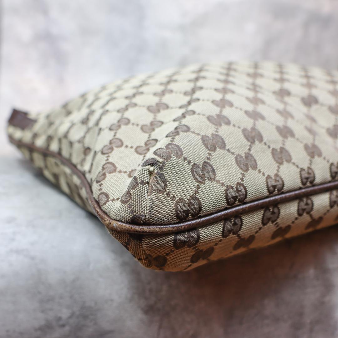 GUCCI GGキャンバス トートバッグ ショルダーバッグ ユニセックス