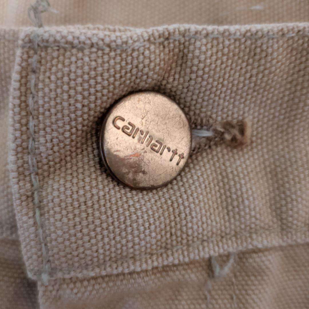 90s USA製 カーハート Carhartt ダブルニー ワークパンツ W36