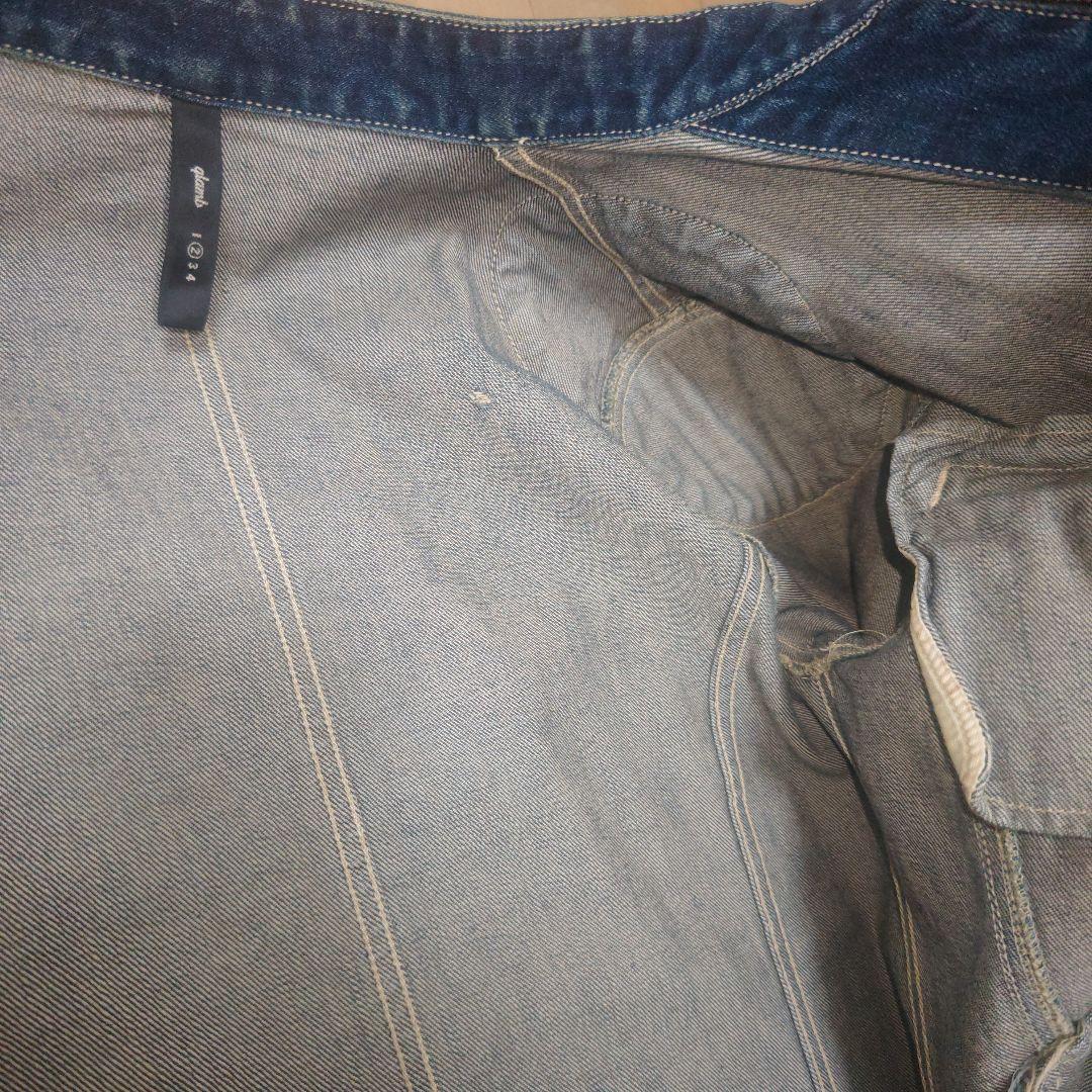 レア ✨️ glamb デニム シングル ライダース ジャケット Denim