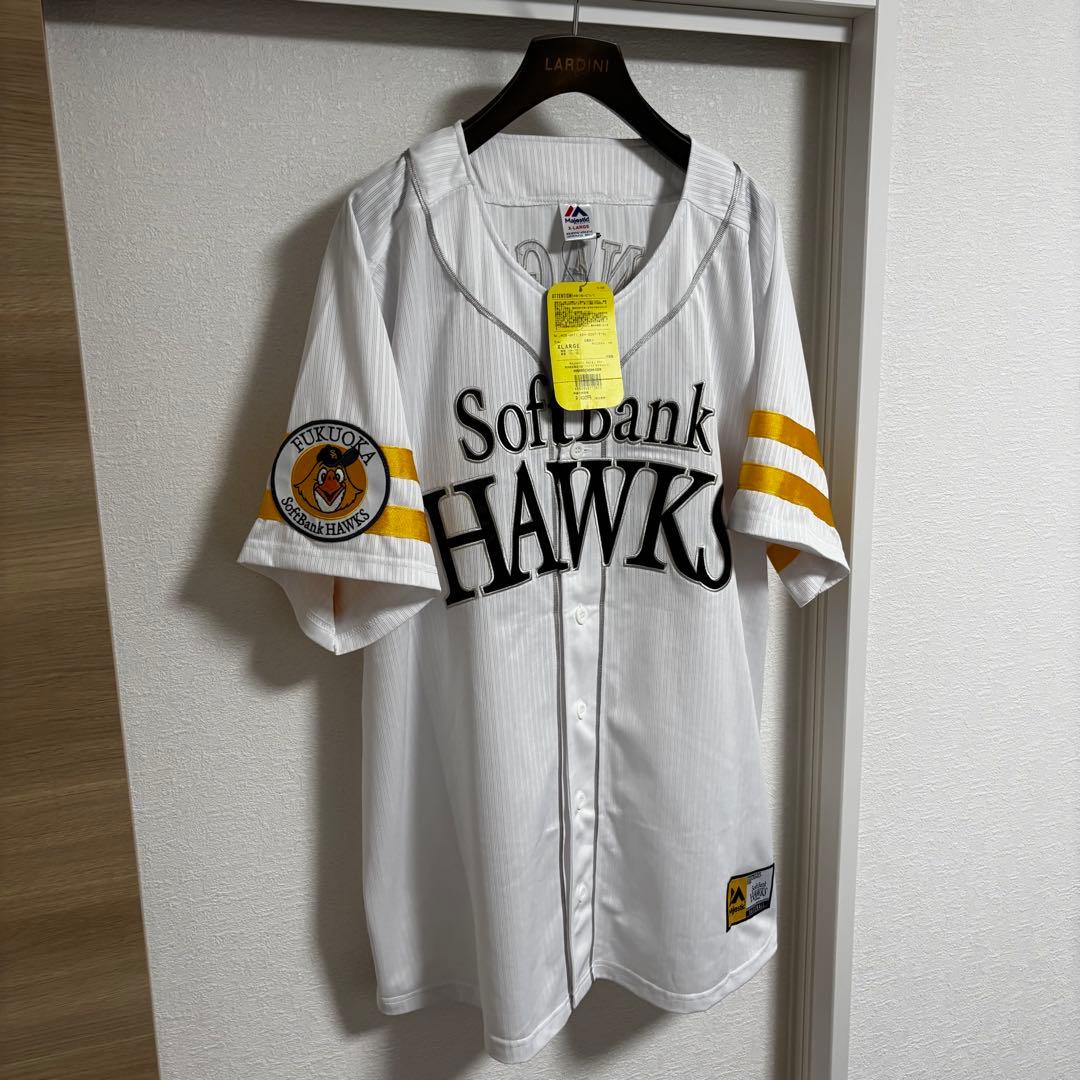 【タグ付未使用品】ソフトバンクホークス 柳田悠岐 レプリカユニフォーム XL