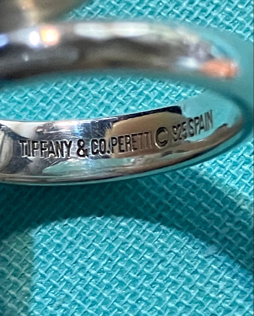 ティファニー Tiffany スネークリング 925シルバー　美品　13号