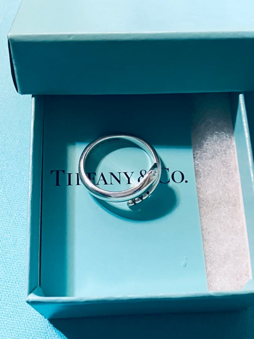 ティファニー Tiffany スネークリング 925シルバー　美品　13号