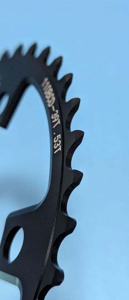 VXM PCD 110mm 5ボルト ダブル用 チェーンリング 53T/39T