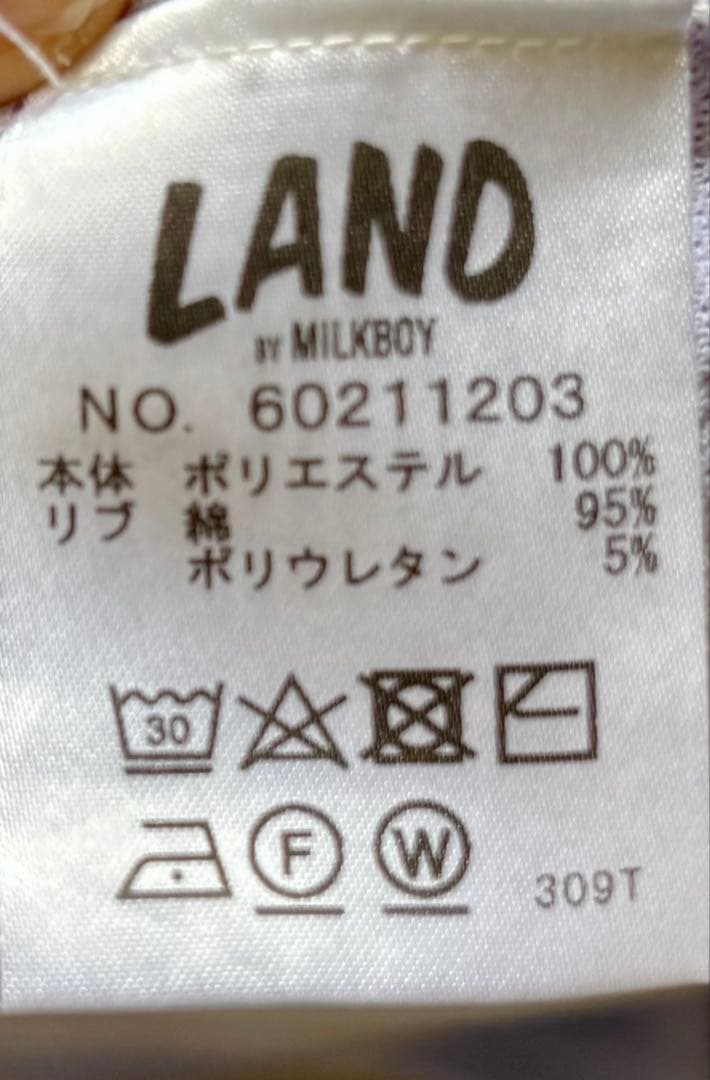 ワンピース LAND by MILKBOY CHERRY LONG HOODIE