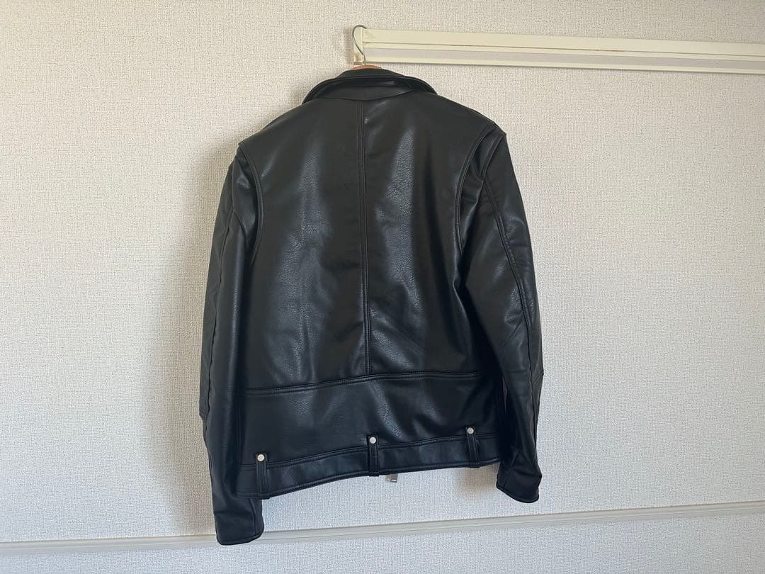 zara ダブルライダースジャケット
