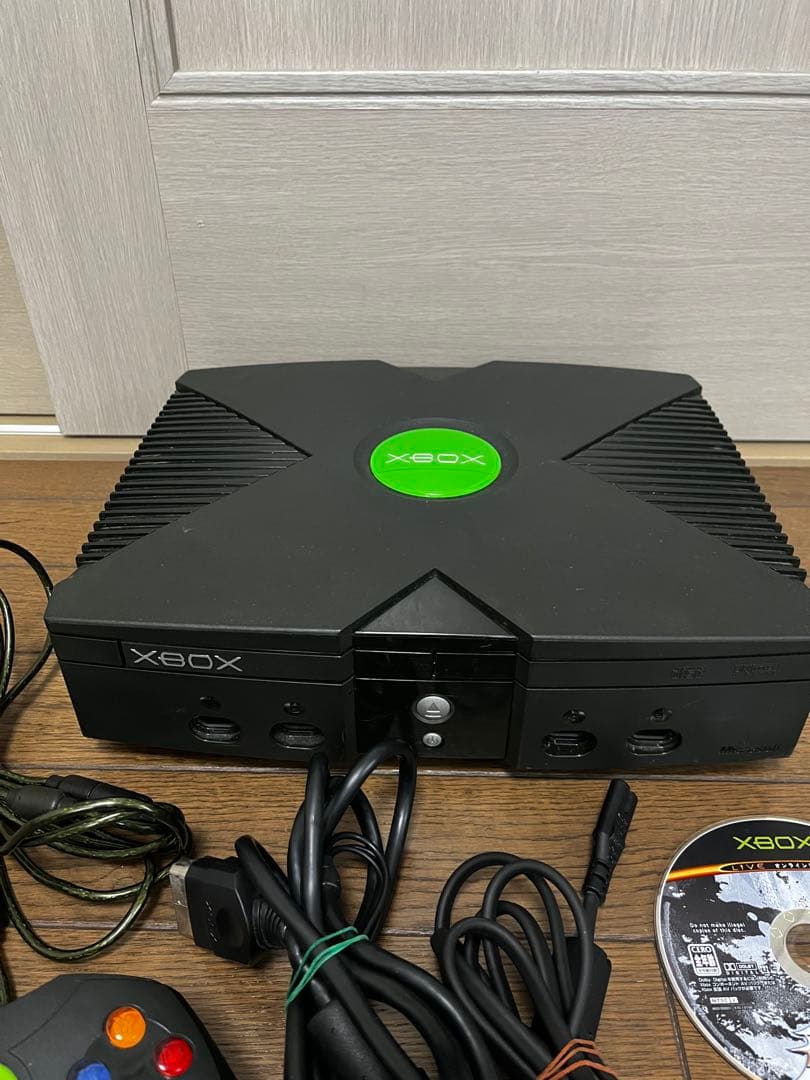 初代XBOX(エックスボックス)本体 Microsoft DVD再生キット