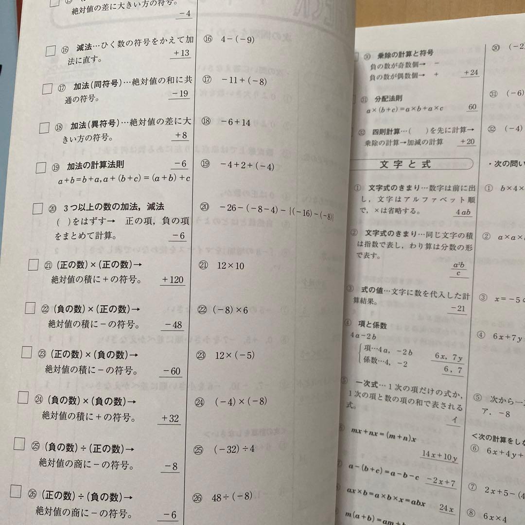 中古　中学校 [数学] 学習指導書 文部科学省指導要領準拠　学習教材　問題　参考