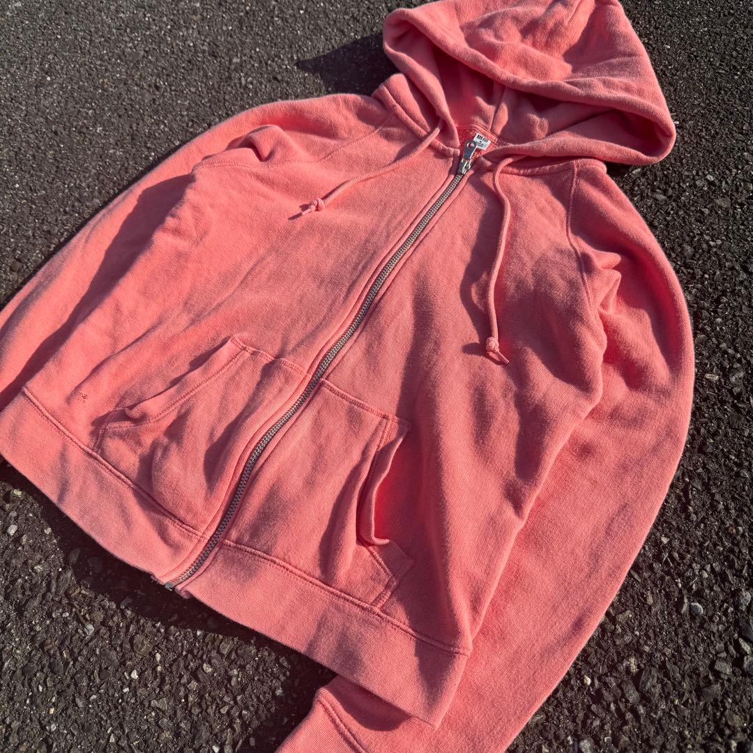 トップス old uniqlo archive zip up hoodie pink