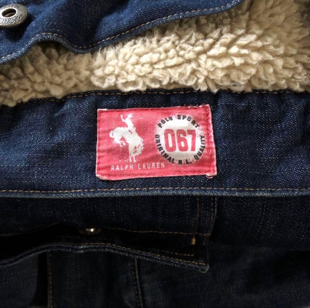 ら*ふ様 POLO SPORT RALPH LAUREN デニムボアジャケット
