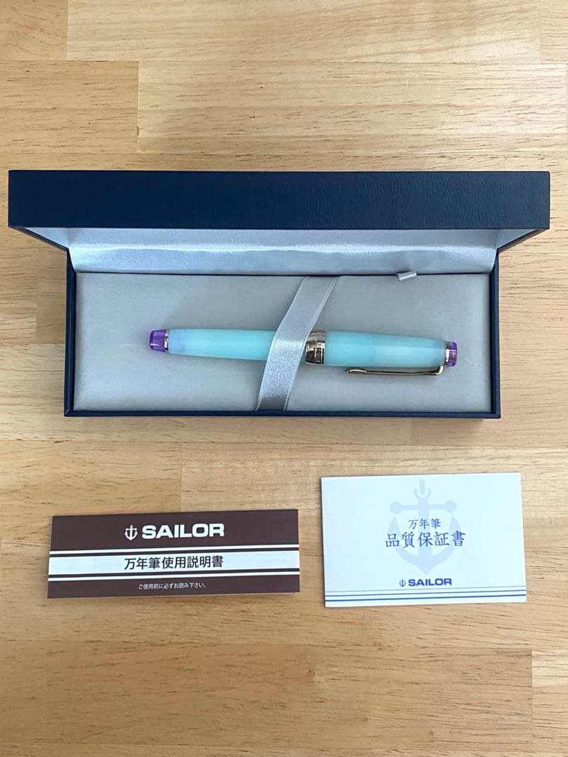 SAILOR 四季織 雨音 春雨 万年筆
