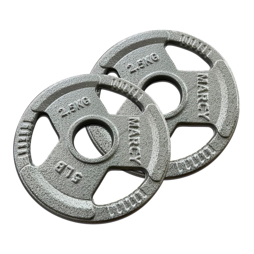 50mm 3グリップ アイアンプレート 30kg（5kg×4・2.5kg×4）