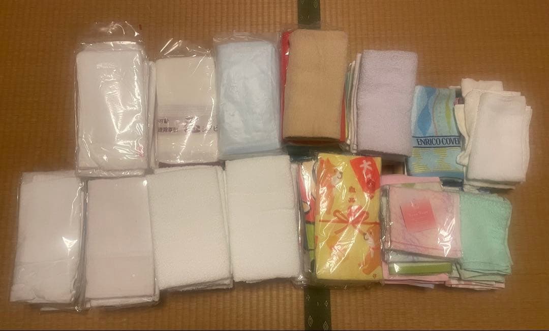 【すべて未使用品】タオルまとめ売り　106枚