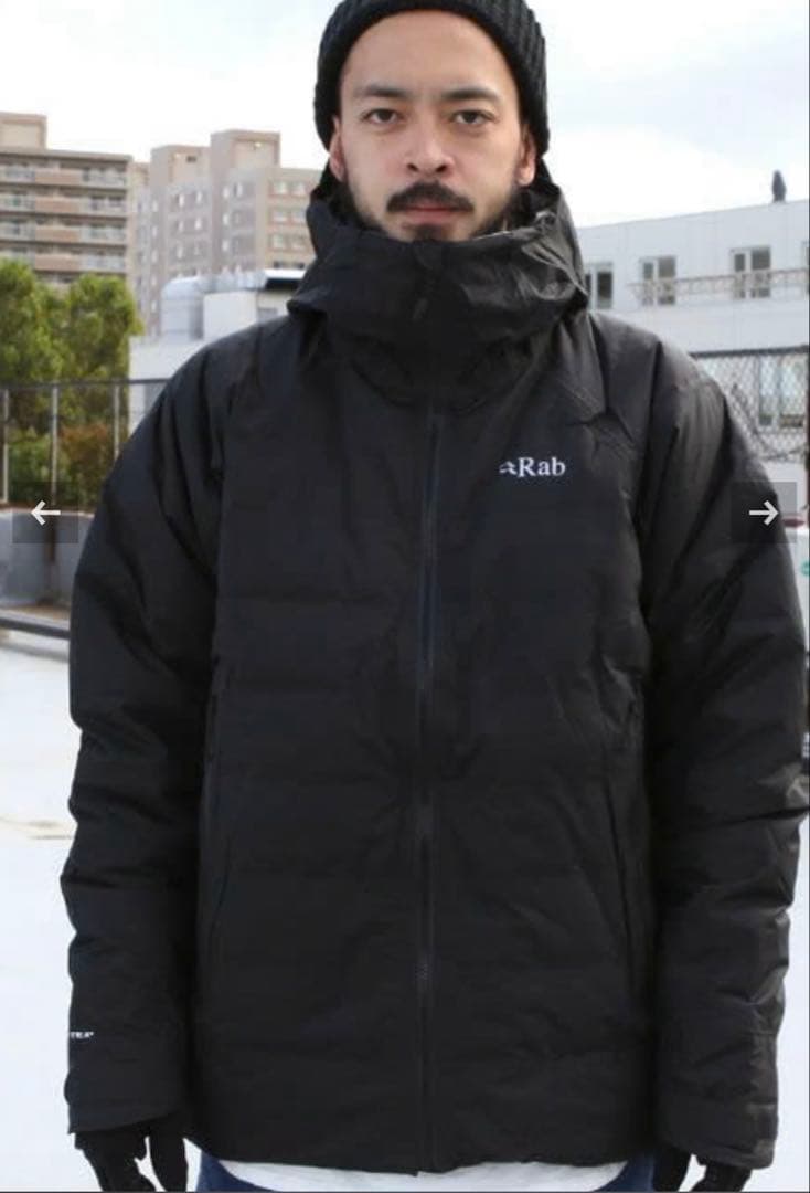ヒ*ロ様 rab Valiance Jacket 黒 ダウンジャケット