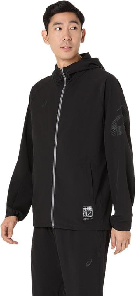 【新品】アシックス はっ水ストレッチウーブンフーディー