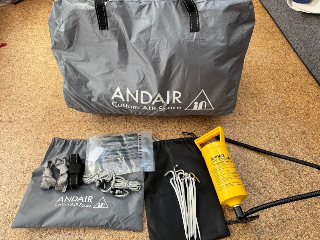 ANDAIR Xframe DAND-03 エアフレームテント 3人用