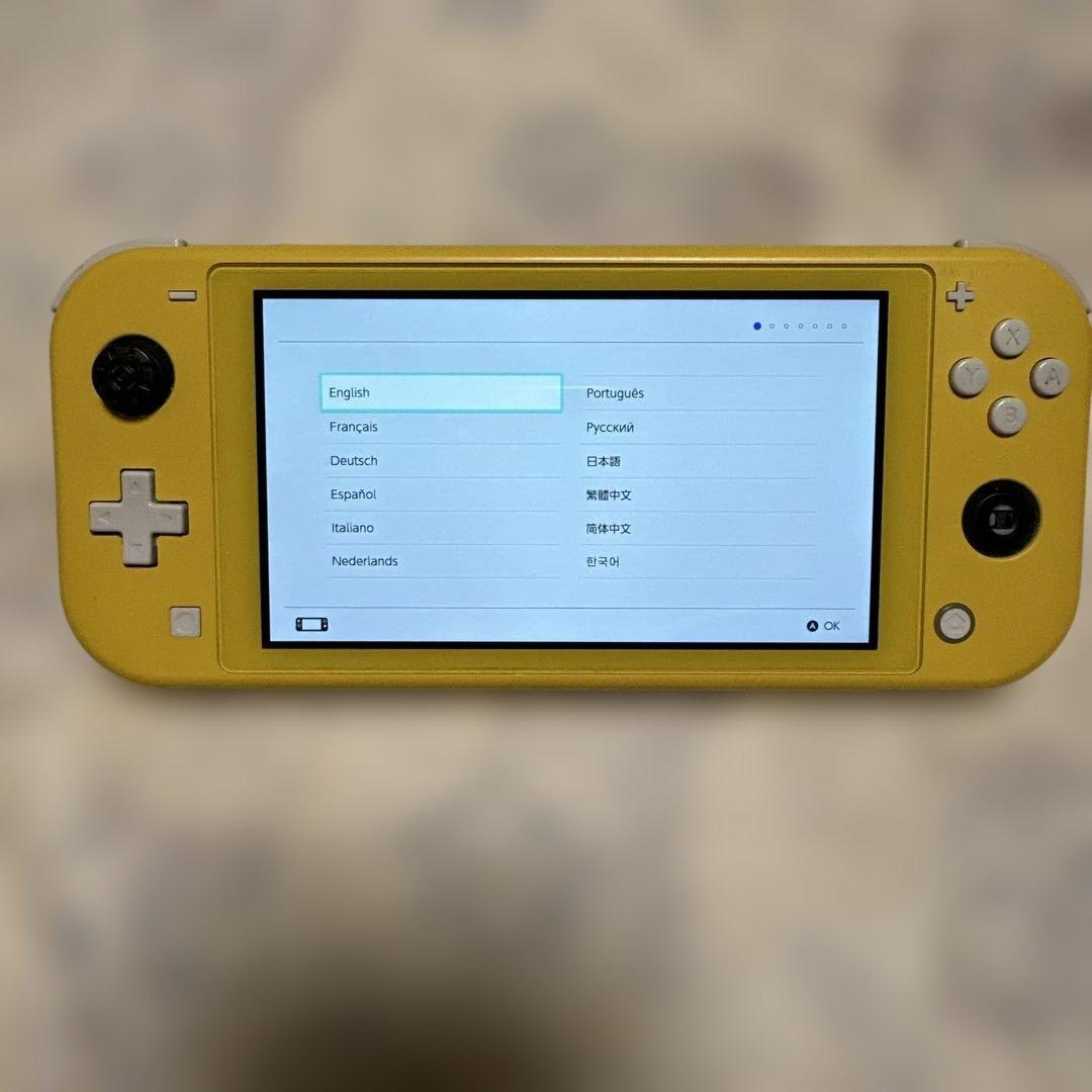 Nintendo Switch Lite イエロー 本体 充電器付き