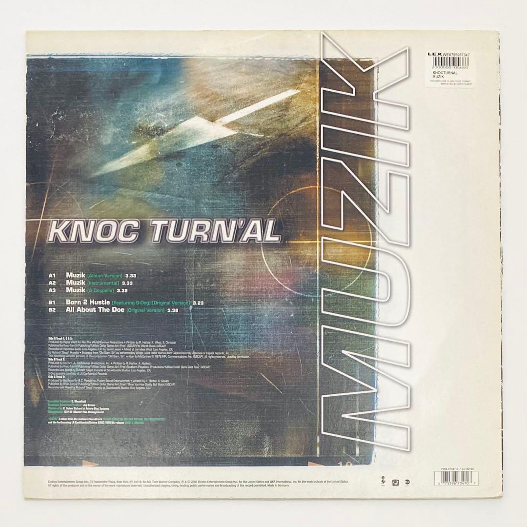 【希少レア品】KNOC TURN’AL / MUZIK LP ノクターナル