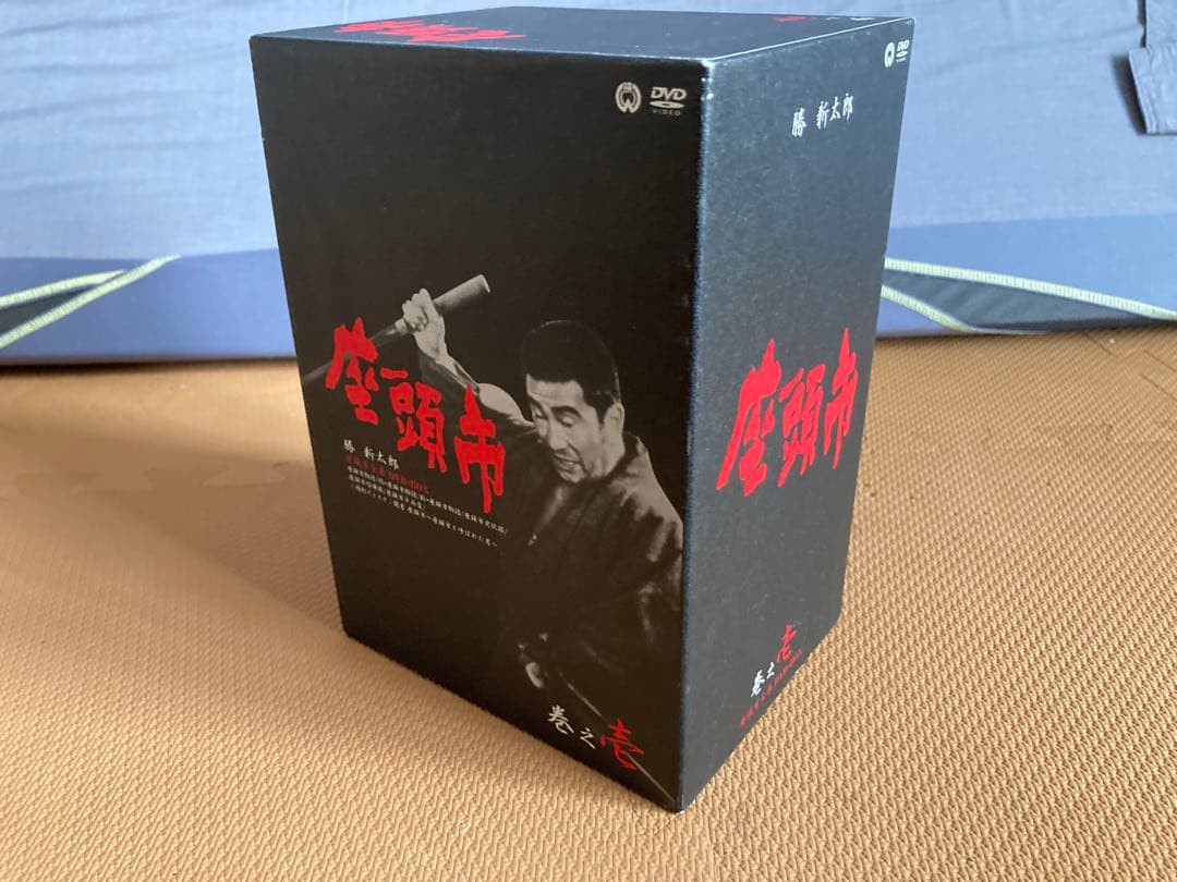 座頭市　DVD BOX 巻之壱　6作品＋聞書①　BS12