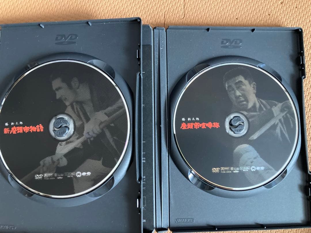 座頭市　DVD BOX 巻之壱　6作品＋聞書①　BS12