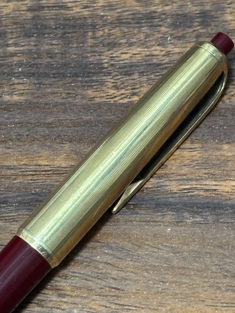 極美品　vintage montblanc pix75 ボルドー　0.92mm