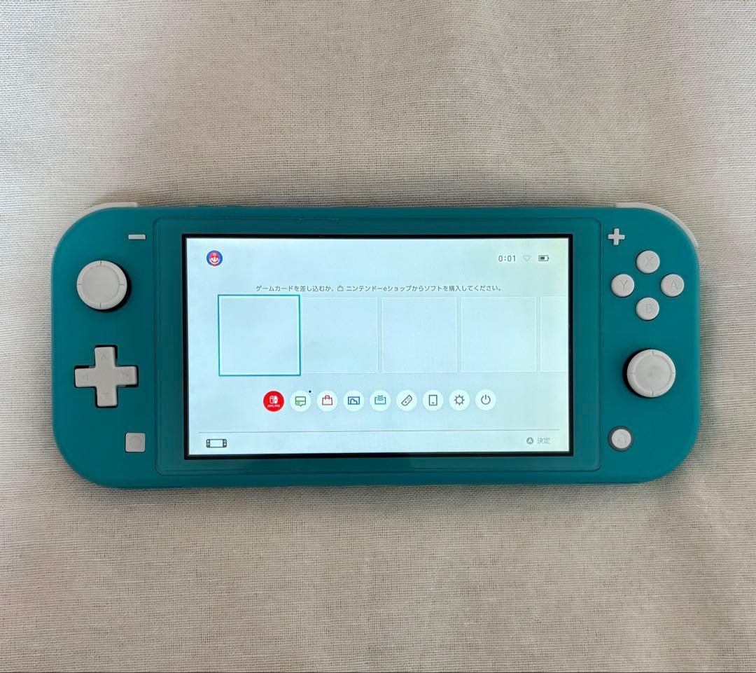 【動作不良あり】Nintendo SwitchLight ターコイズ