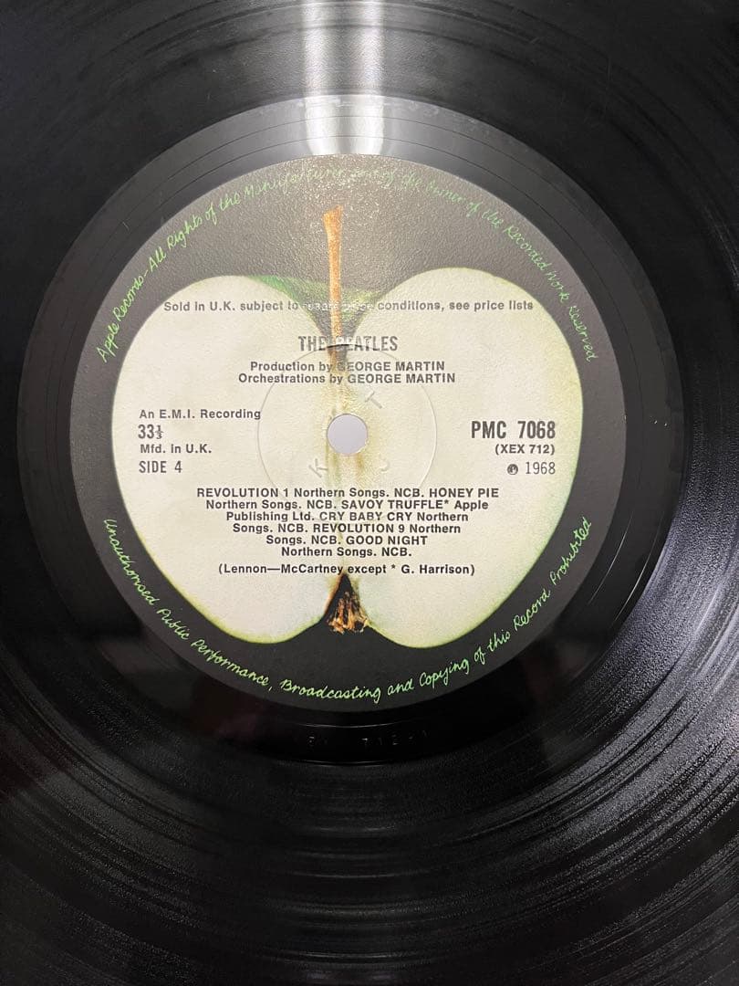 Beatles White Album UKモノラル オリジナル盤