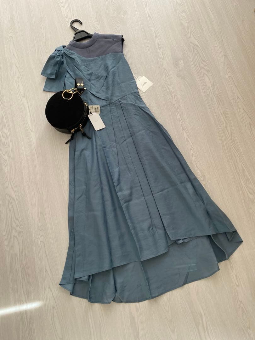 kaori 34000円新品♡リルフェテ ワンピース ブルー