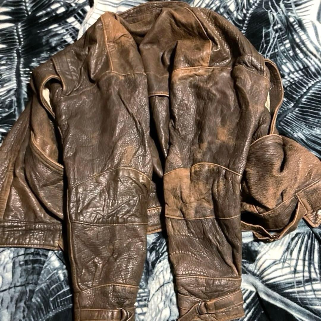 80s フランス製 ビンテージ ダブルライダース パイレーツジャケット風