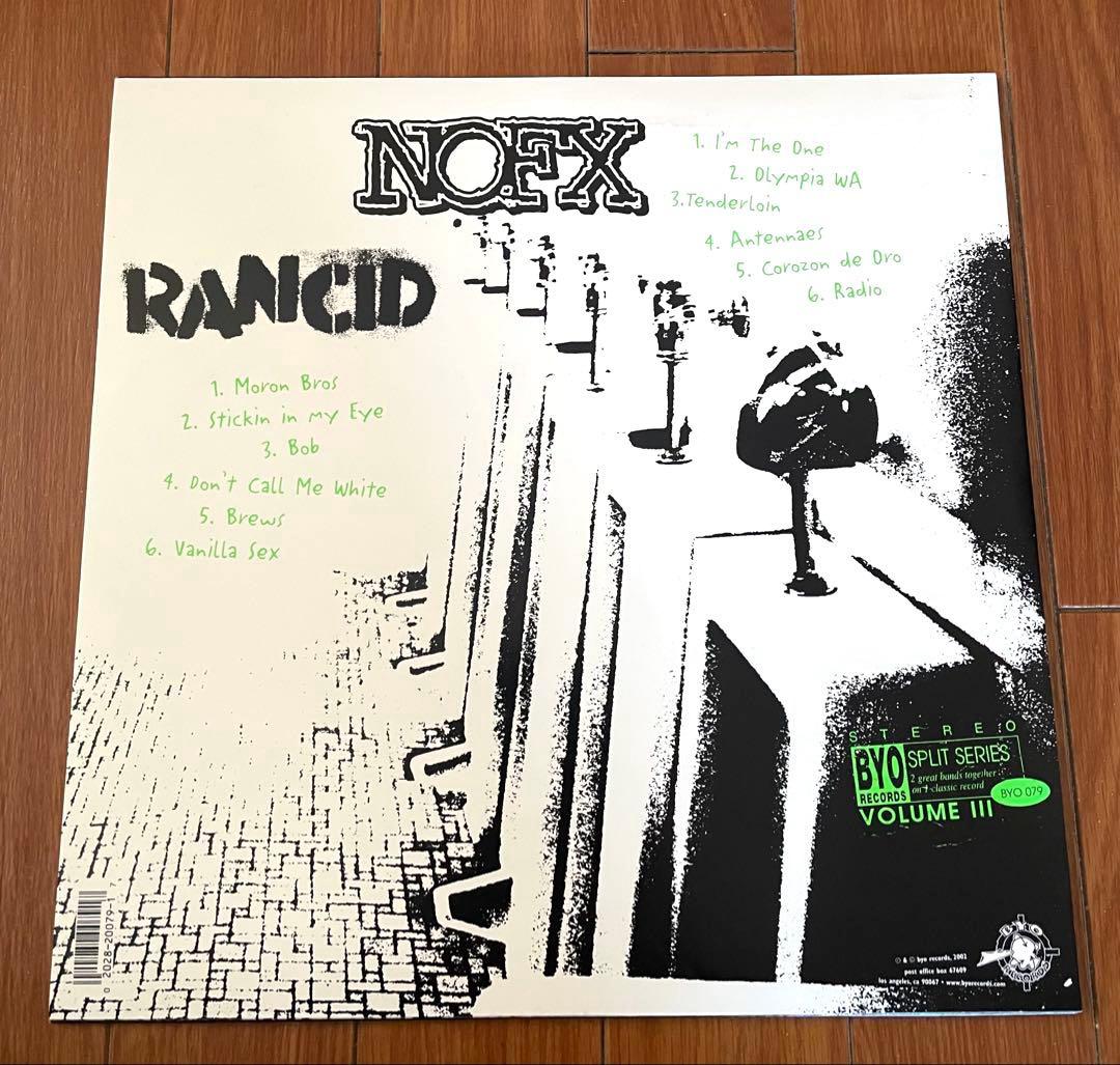 【LP】NOFX RANCID SPLIT SERIES Ⅲ