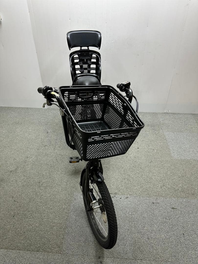 チャイルドシートなし❗️ヤマハパスKISS 20インチ　　大型カゴ　電動自転車