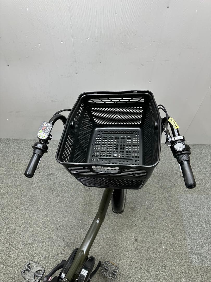 チャイルドシートなし❗️ヤマハパスKISS 20インチ　　大型カゴ　電動自転車