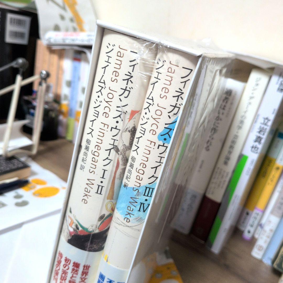 フィネガンズ・ウェイク Ⅰ・Ⅱ/Ⅲ・Ⅳ セット 未開封