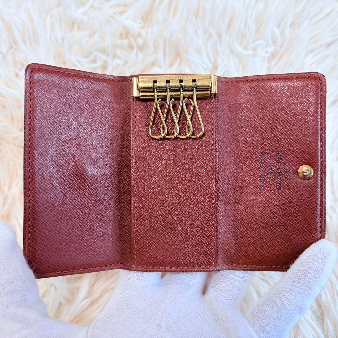 極美品✨LOUIS VUITTON ミュルティクレ4 キーケース モノグラム