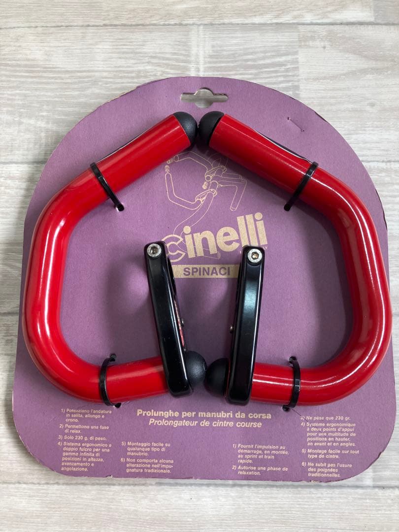 Cinelli チネリ　Spinaci 簡易DHバー　レッド　DH2