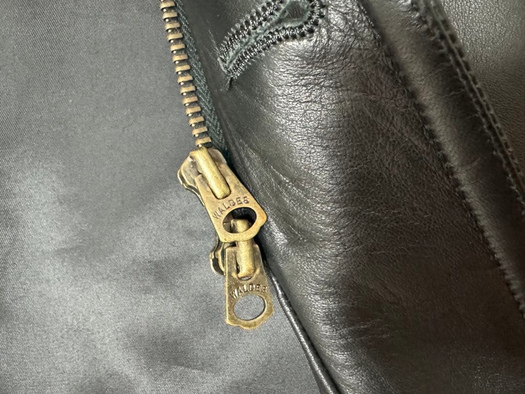 CUIR STUDIO ブラックレザージャケット blackmeans製造工場製