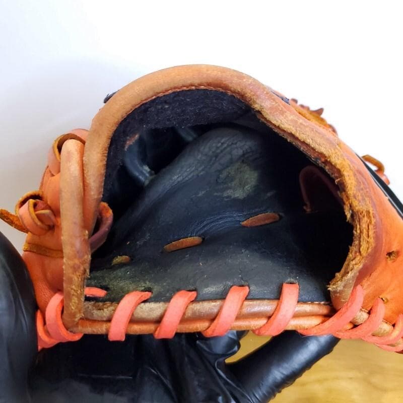 ミズノ スロットオン 限定 Mマーク ビンテージグラブ 外野用 軟式グローブ