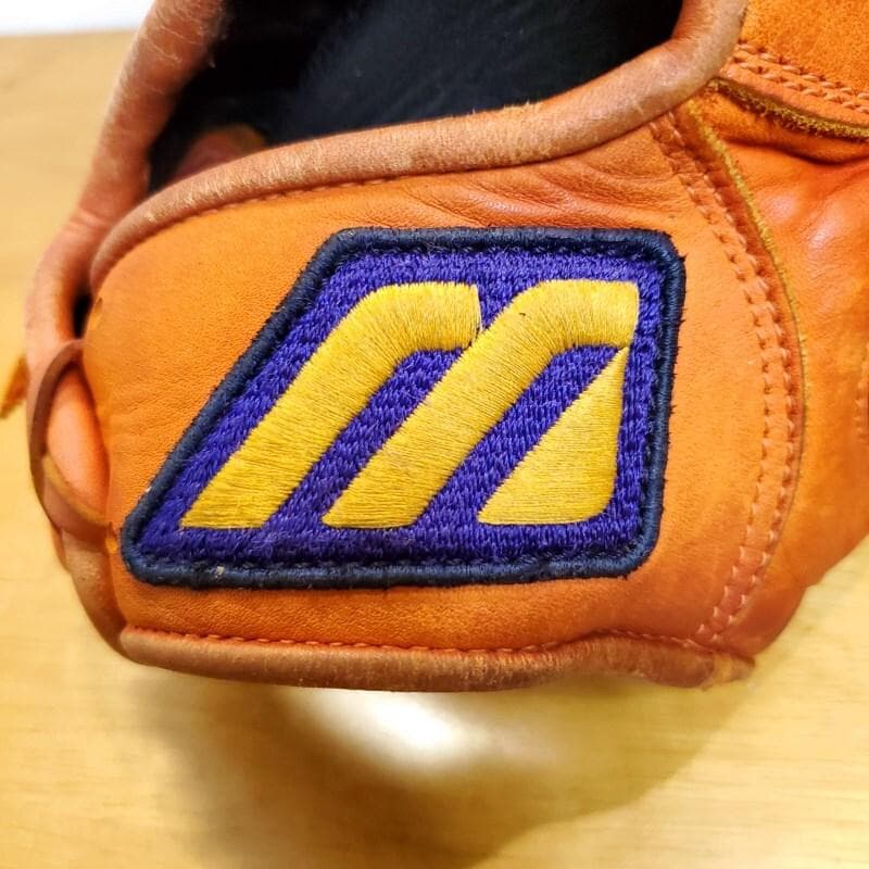 ミズノ スロットオン 限定 Mマーク ビンテージグラブ 外野用 軟式グローブ