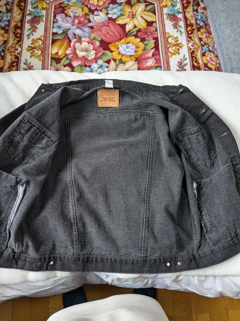 90s Levi’s 70507 ブラックデニムジャケット