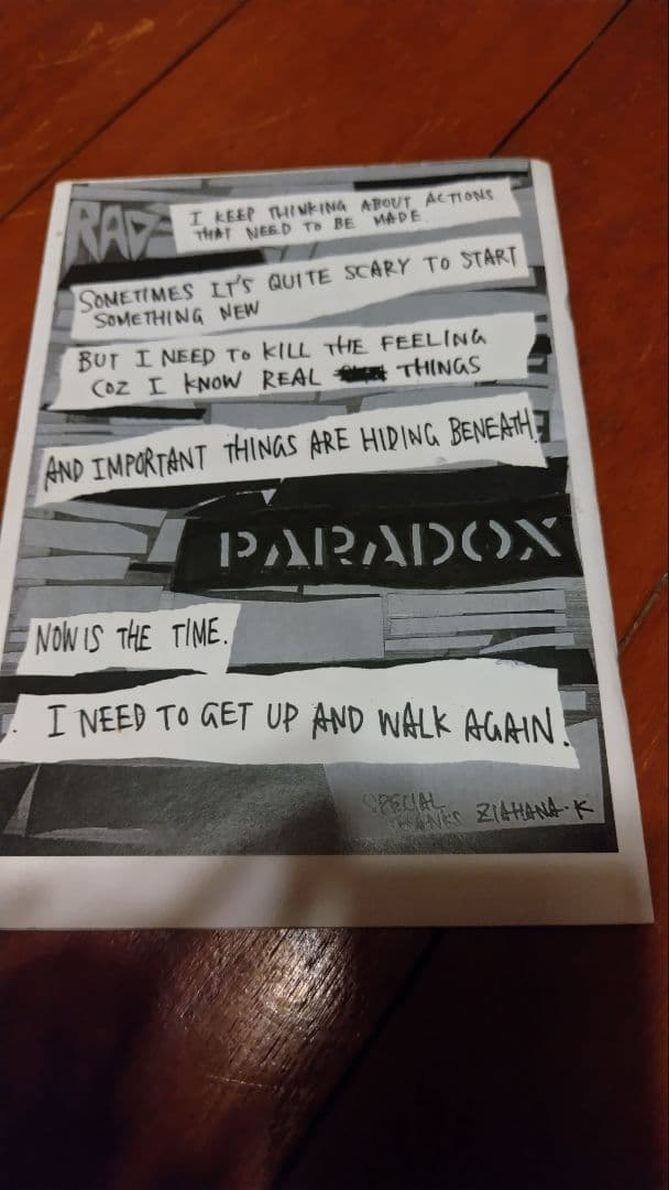 その他 hirotton paradox zine whatever vans huf