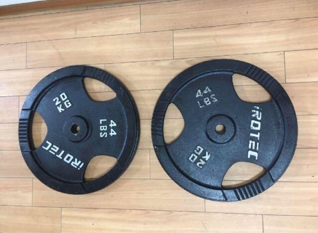 ② iROTEC ダンベルプレート 15kg x 1 枚
