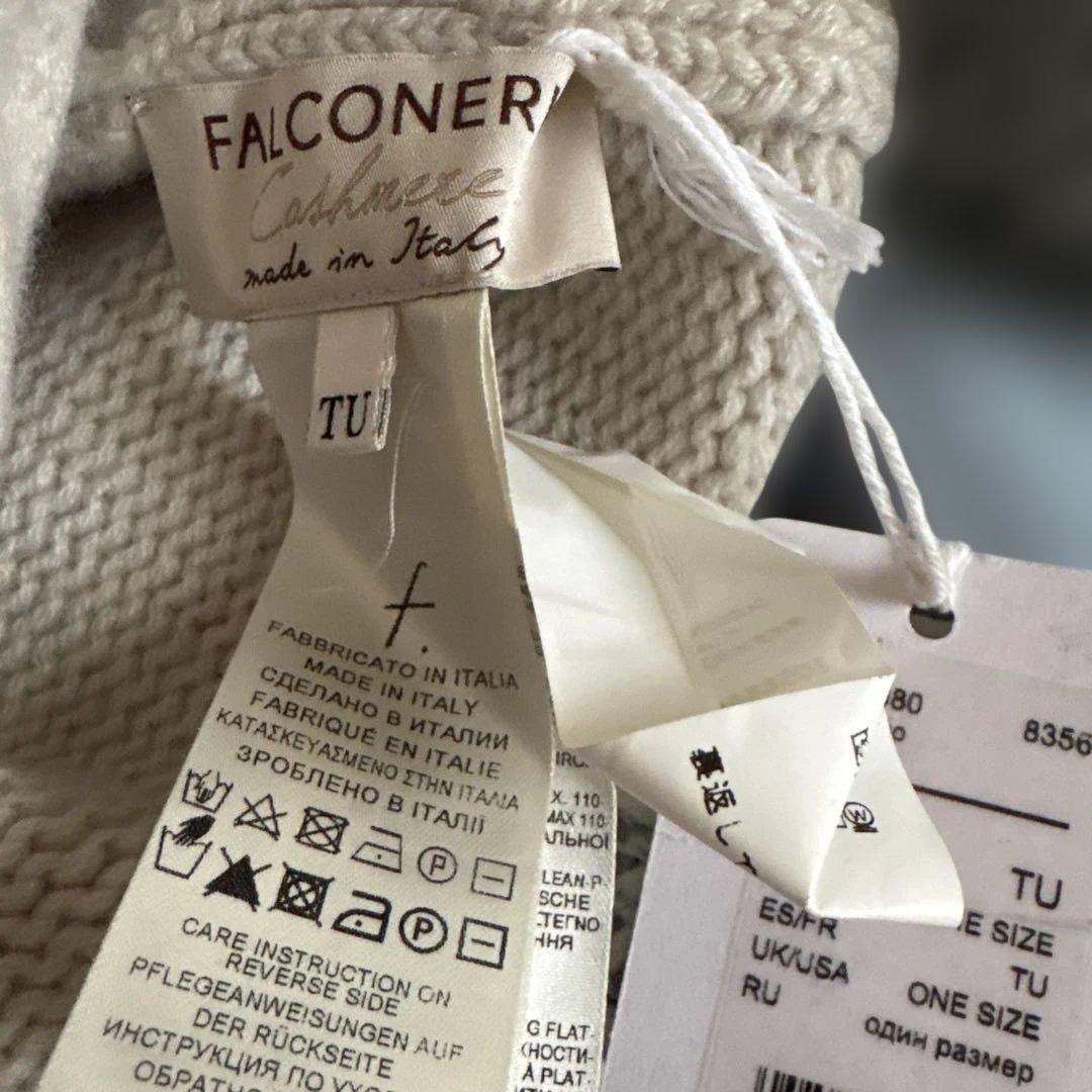 FALCONERI カシミヤ 100%ニット帽 TU 新品未使用品