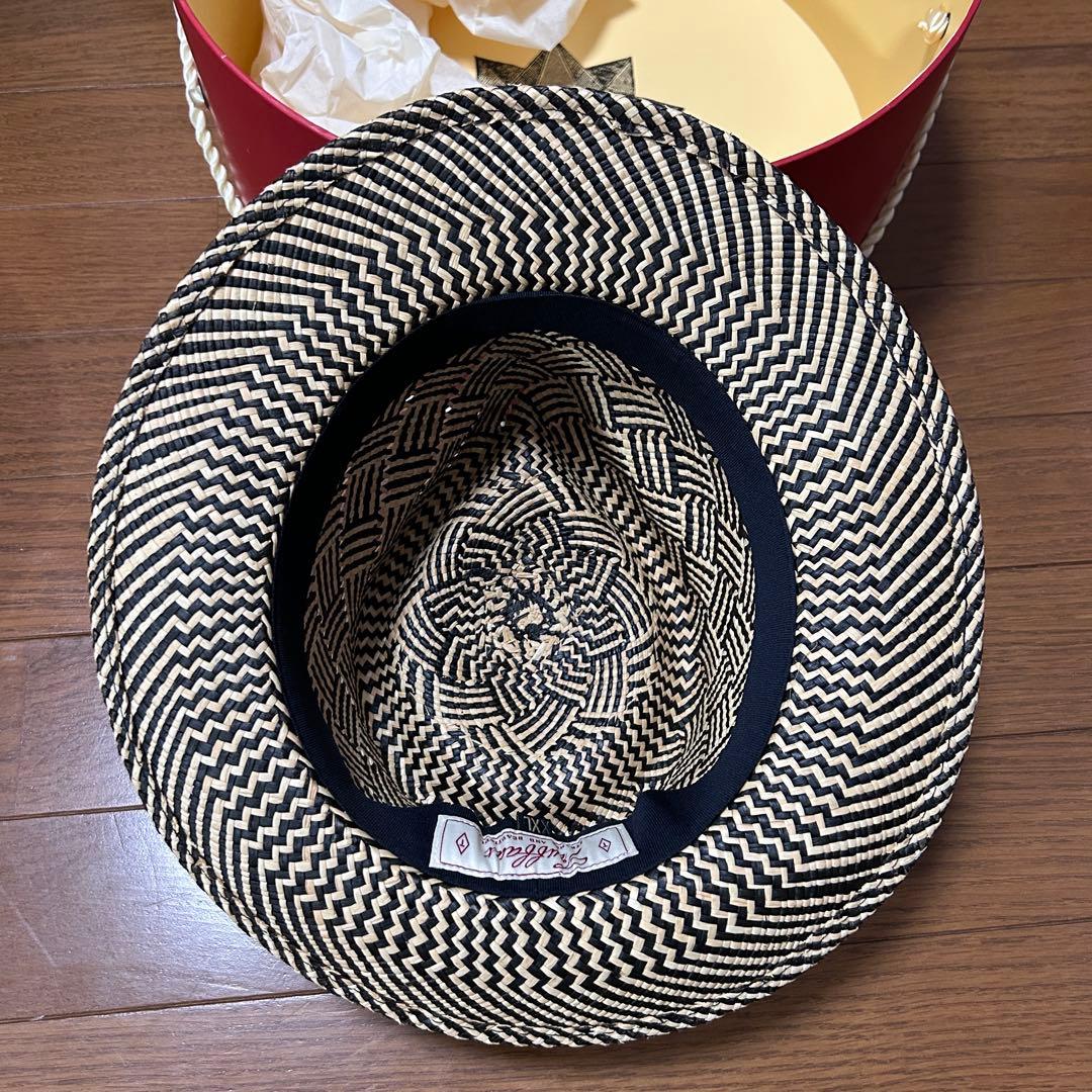 パナマハットTruffaux（トゥルーフォー）　新品未使用　ハワイ　羽付