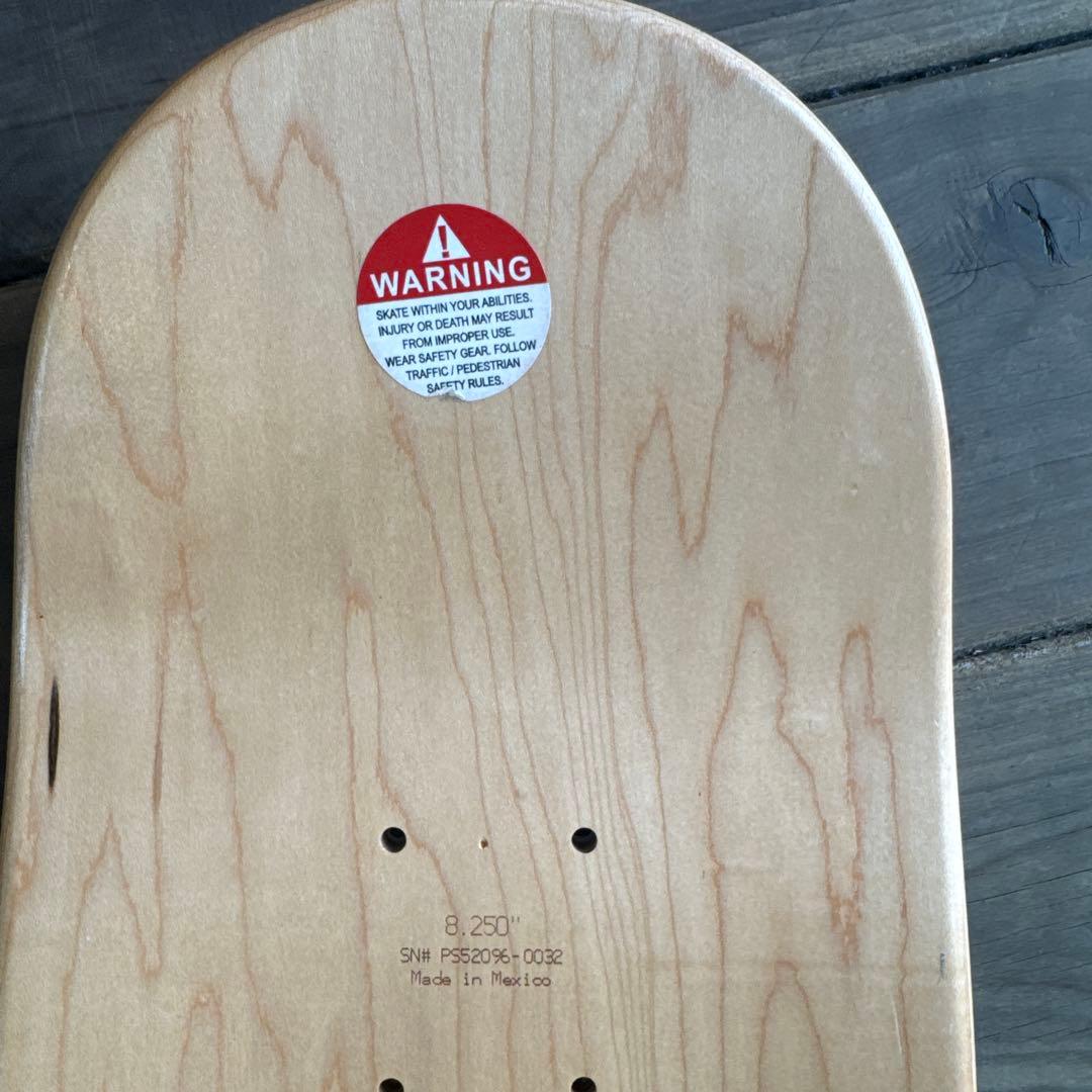 HOSOI クリスチャンホソイ　スケボーデッキ　8.25インチ定価¥11,000