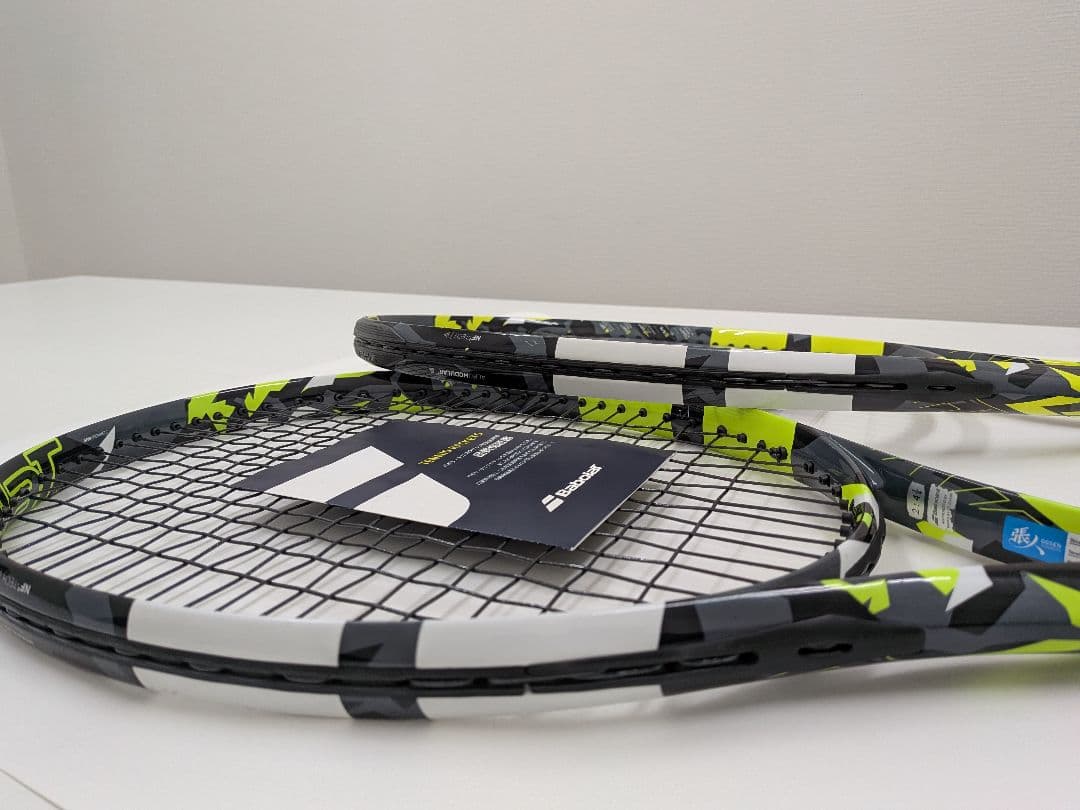 二本セット　Babolat Pure Aero100 G2（2022モデル）