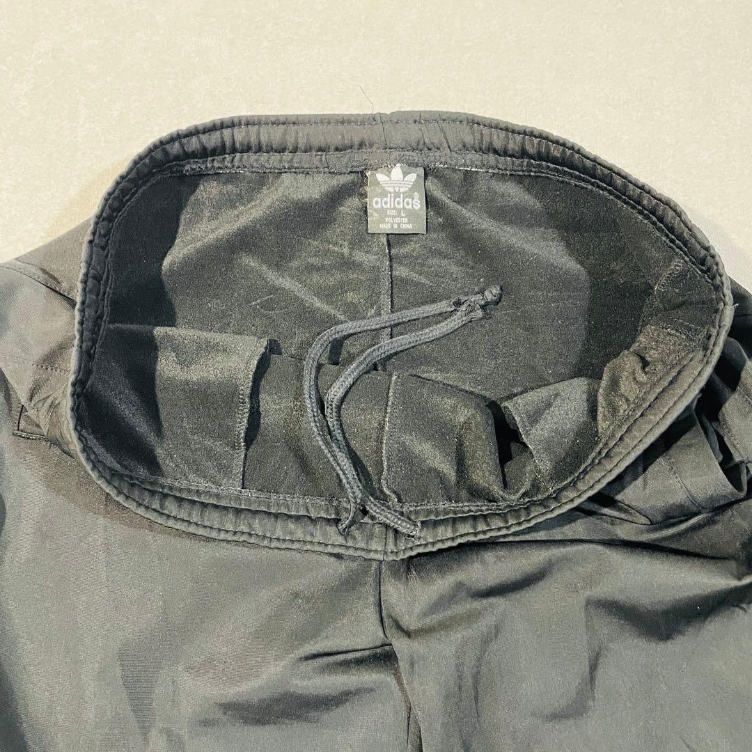 【希少カラー】アディダス トラックセットアップ 上下 L 黒/ピンク 3ライン