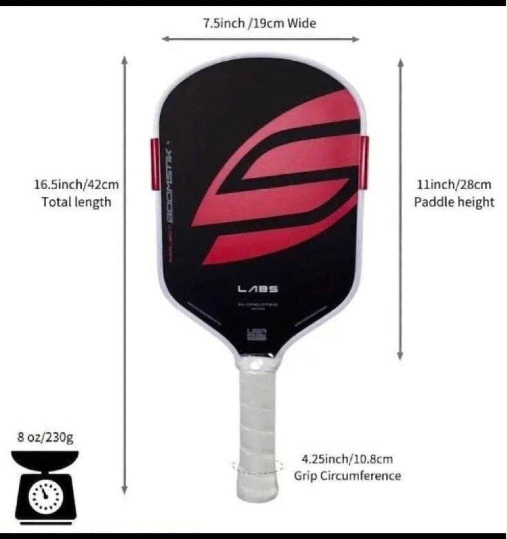 新品!! 史上最も進化したパドルGen5 BOOMSTLIK ピックルボール