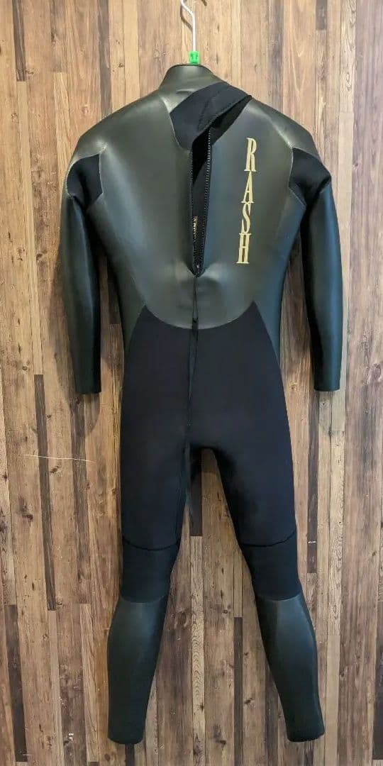 美品　RASH ウェットスーツ ブラック フルスーツ　既製　L-XL