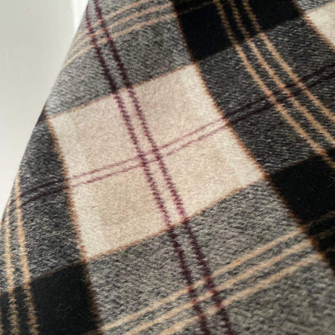 【新品タグ付き】ZARA チェック柄 ケープコート