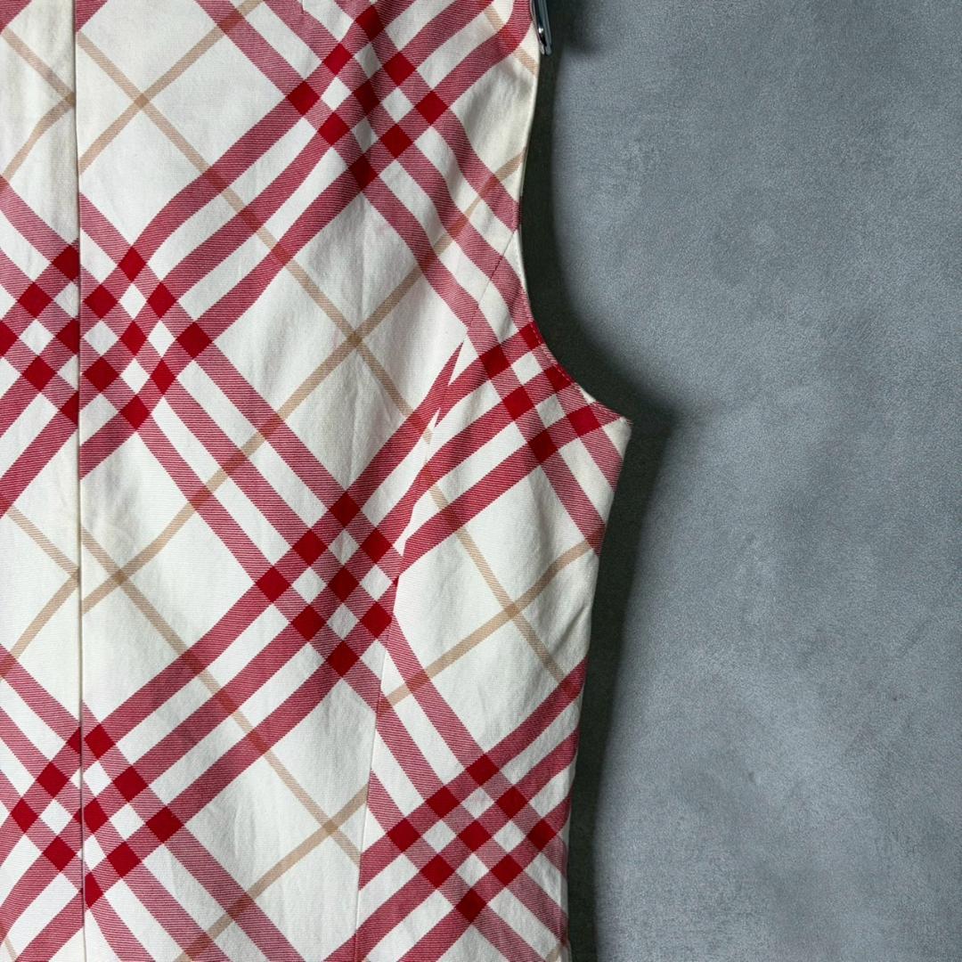BURBERRY チェック ノースリーブ ワンピース 三陽商会 N2916