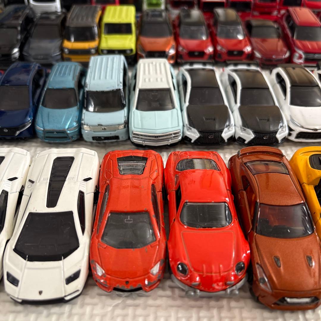 トミカ　ミニカー　まとめ売り　125台　大量　美品多数✨